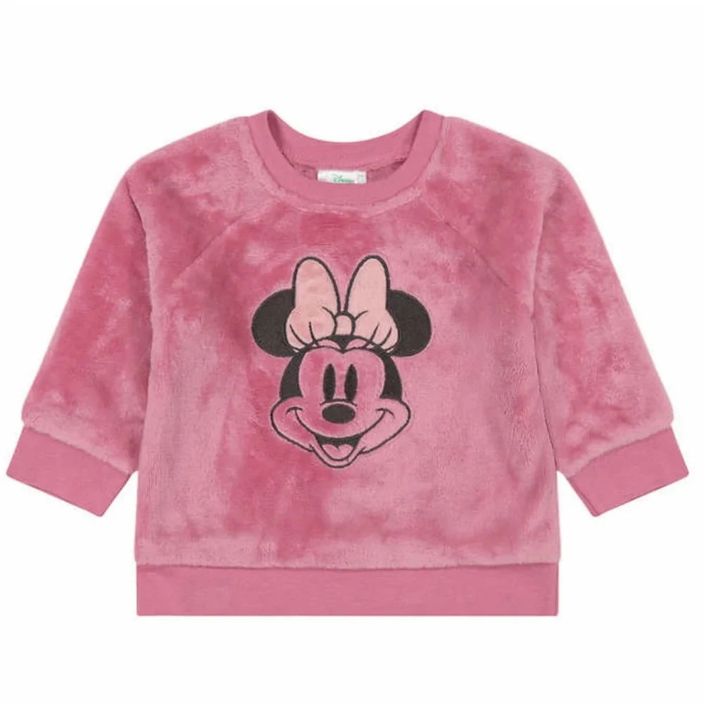 Disney Minnie Mouse Baby Girl 4 Piece Set 9M Bodysuit Pullover Pants